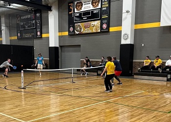 Pickle ball play