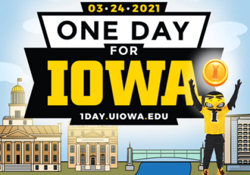 2021 One Day for Iowa Graphic