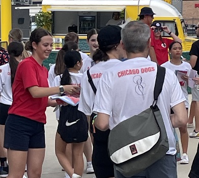 Students working for the Dogs