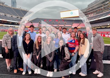 Agency associates at Soldier field.