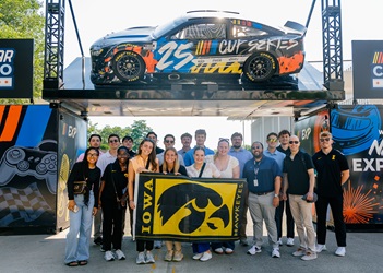 NASCAR practicum students.