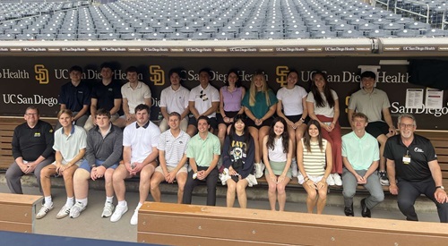 San Diego practicum students.