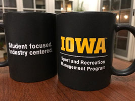 Picture of University of Iowa Sport and Recreation Management mug