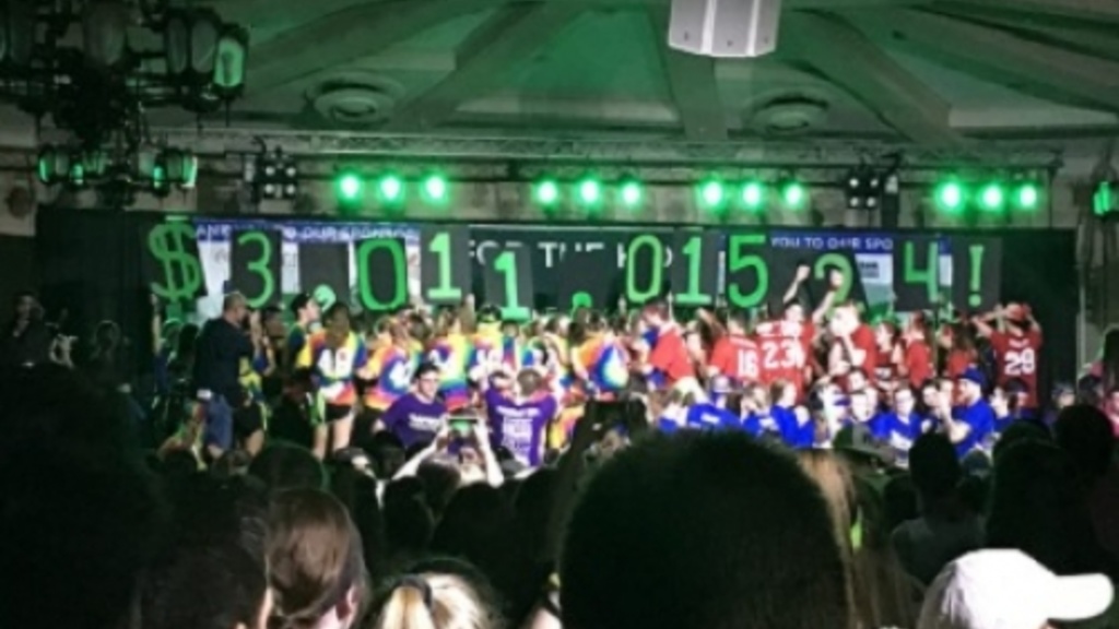 Participants at Dance Marathon